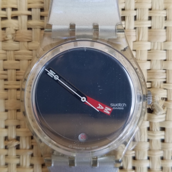 New Women's "Silver Swatch Watch" - Picture 7 of 7